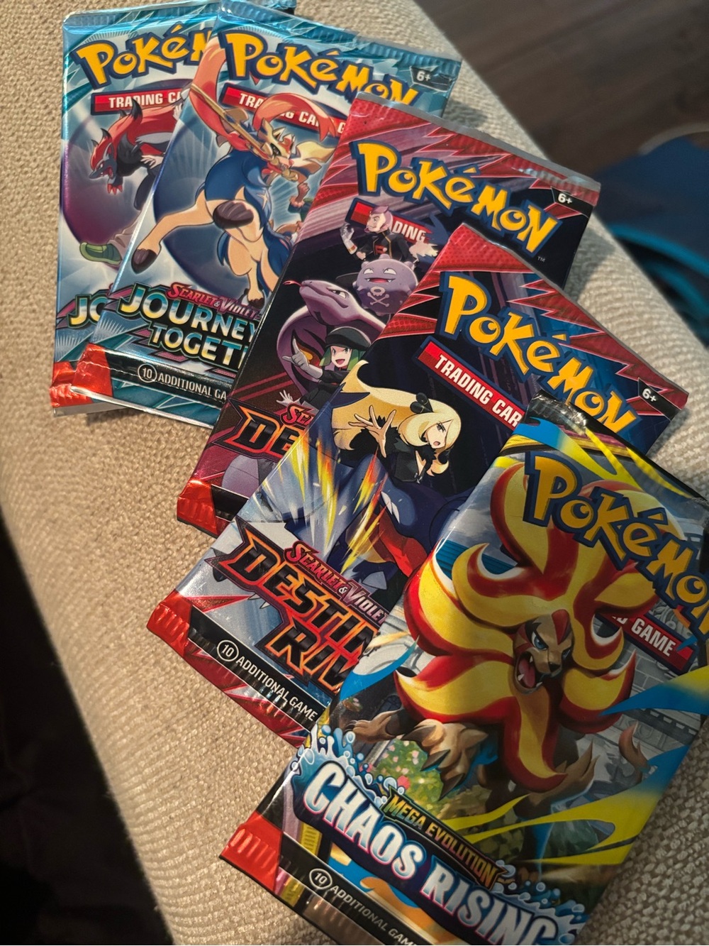 Pokémon Trading Card Game Booster Packs